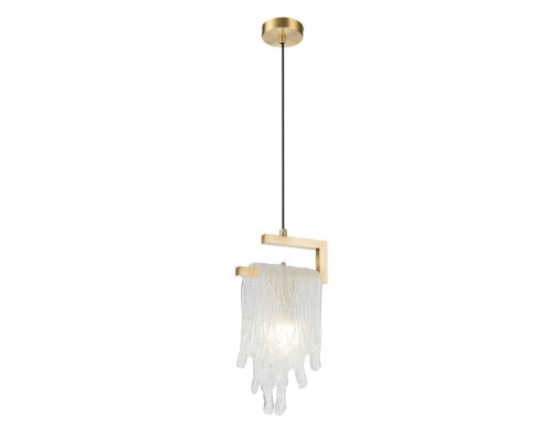 Подвесной светильник Belfast Colvil 3253 BR CL Латунь / Стекло