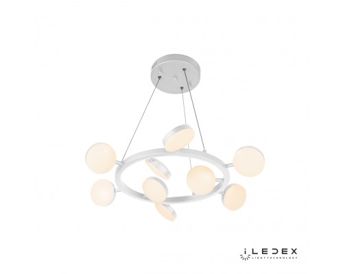 Подвесная люстра iLedex Totes FS-016-D9 63W Белый