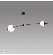 Светильник потолочный iLedex Epical 6827-2 BK+WH