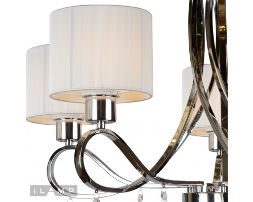 Подвесная люстра iLamp Bella RM1029/5 Хром
