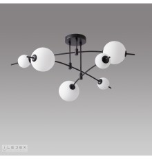 Светильник потолочный iLedex Epical 6827-6 BK+WH