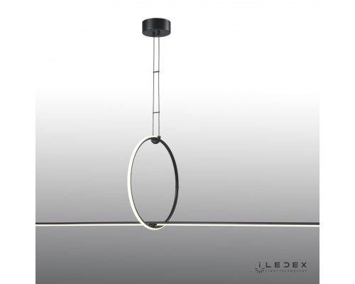 Подвесной светильник iLedex ZOOM 10339P/A2-35W-3000K BLACK&WHITE