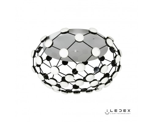 Потолочная люстра iLedex Starfall 8327 CR+WH хром