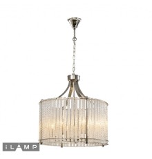 Подвесной светильник iLamp MANHATTAN P2554-6 NICKEL