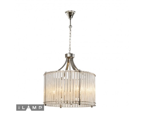 Подвесной светильник iLamp MANHATTAN P2554-6 NICKEL