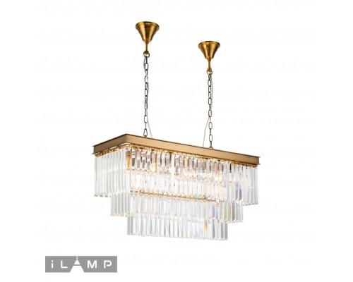 Подвесная люстра iLamp Triumph 6119-800 BRASS