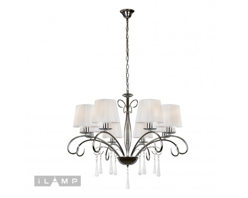 Подвесная люстра iLamp Perfection RM7006/8 Хром