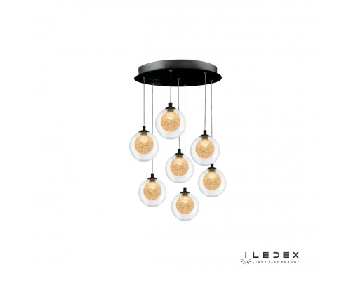 Подвесная люстра iLedex Oblivion C4457-7R Хром