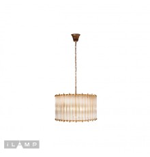 Подвесная люстра iLamp Manhattan MD0266-4B ANTIQUE BRASS