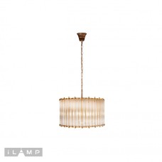 Подвесная люстра iLamp Manhattan MD0266-4B ANTIQUE BRASS