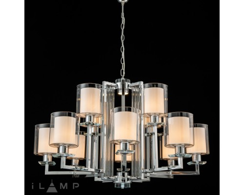 Светильник подвесной iLamp King RM6201-8+4 CR+CL