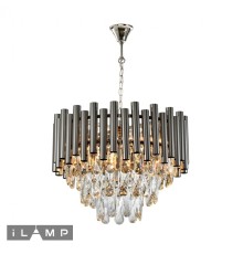Подвесной светильник iLamp SAVAGE P9510-4 NICKEL