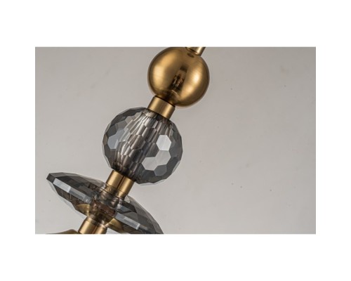 Светильник подвесной Belfast Herbison A1933 / C / A3 GR GL Золотой / Стекло / Серый