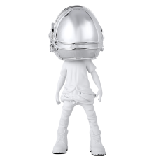 Статуэтка настольная ArtHomeDecor STAR TRAVELER 6840 SILVER & WHITE