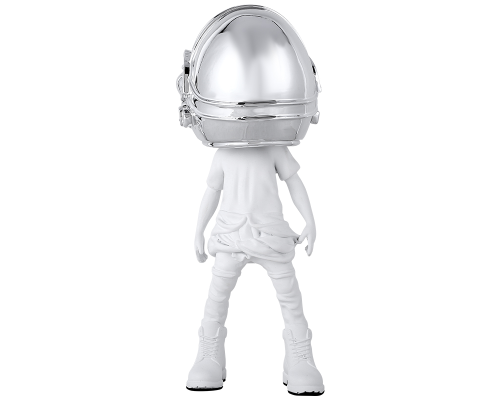 Статуэтка настольная ArtHomeDecor STAR TRAVELER 6840 SILVER & WHITE