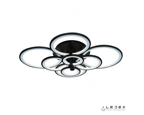 Потолочная люстра iLedex Ring A001/8 Черный