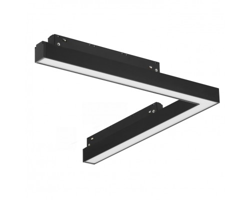 Светильник трековый магнитный угловой iLEDEX TECHNICAL VISION 4822-013-L320-16W-110DG-3000K-BK