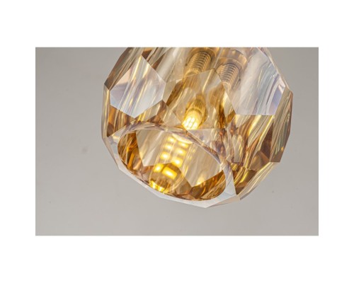 Подвесной светильник Belfast Clifton D3315-1 GL CA Янтарный