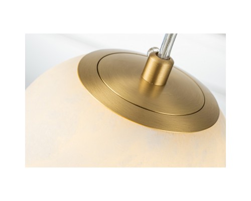 Подвесной светильник Belfast Ravenhill 3271A BR MB Латунь / Камень