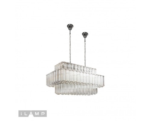 Подвесная люстра iLamp Destiny MD0267-14 CHROME+CLEAR