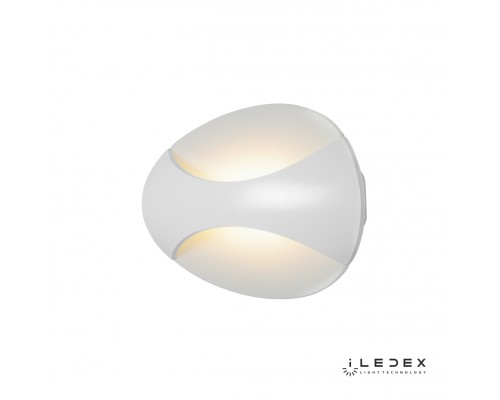 Настенный светильник iLedex Flux ZD7151-6W 3000K matt white