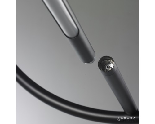 Подвесной светильник iLedex ZOOM 8075P/S-18W-3000K MATT BLACK&WHITE