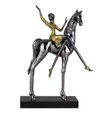 Статуэтка настольная ArtHomeDecor PRETTY WOMAN 7405 BLACK & GOLD