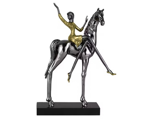 Статуэтка настольная ArtHomeDecor PRETTY WOMAN 7405 BLACK & GOLD