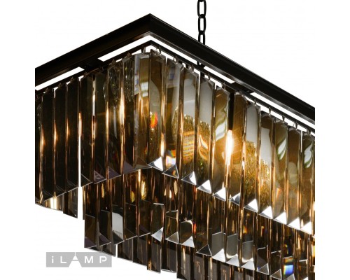 Подвесная люстра iLamp Triumph 6119 Черная
