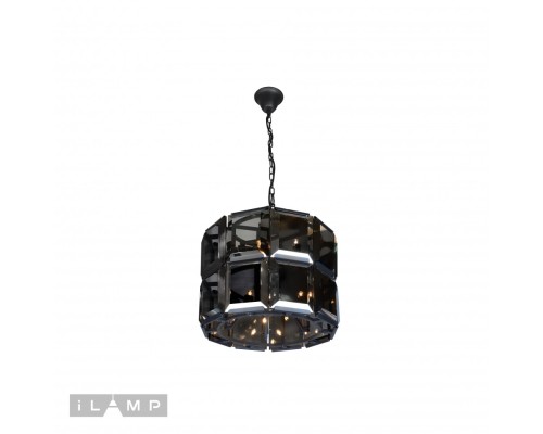 Подвесная люстра iLamp Panorama 10490-5+5P Черная