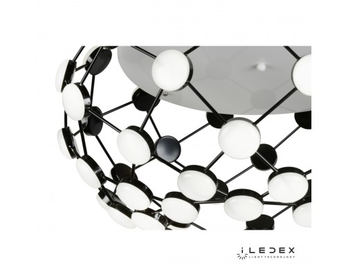 Потолочная люстра iLedex Starfall 8327 CR+WH хром