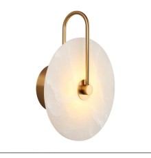 Настенный светильник Belfast Ravenhill 6084-20 BR MB Латунь / Камень