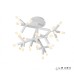 Потолочная люстра iLedex Savage FS-017-X25 3000K Белый