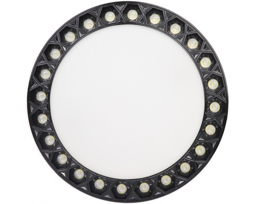 Светильник потолочный iLEDEX Mercury 5552-24W-D165-3/4K-WH+BK