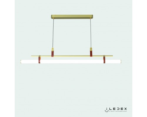 Подвесной светильник iLedex ZOOM 9498P-46W-3000K GOLD&BROWN&WHITE