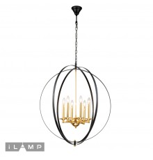 Подвесная люстра iLamp Element 9977-800 GOLD&BLACK