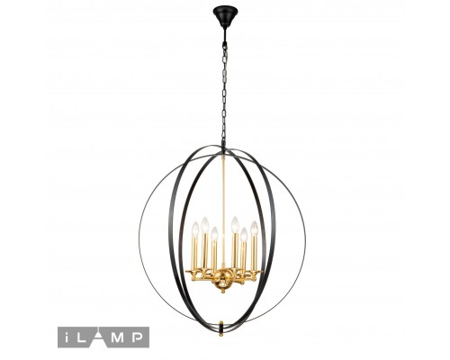 Подвесная люстра iLamp Element 9977-800 GOLD&BLACK