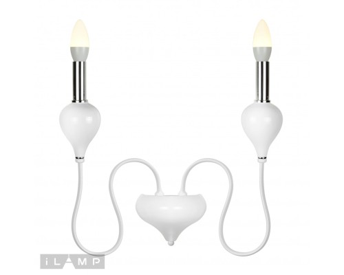 Настенный светильник iLamp Lady B88003-2 Белый