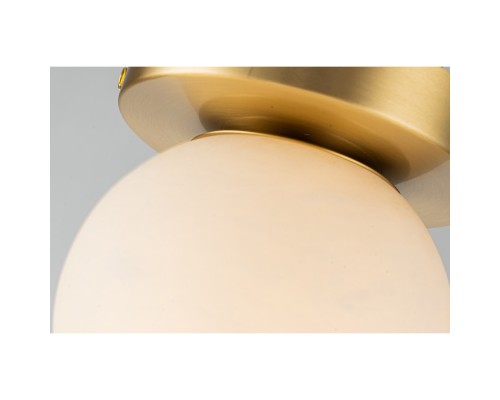 Потолочный светильник Belfast Ravenhill 3333Y BR MB Латунь / Камень