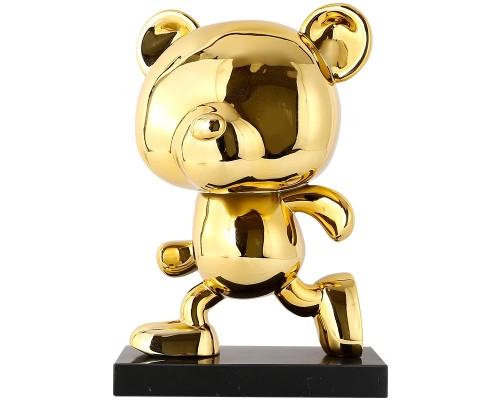 Статуэтка настольная ArtHomeDecor BUSY BEAR 6709 M GOLD