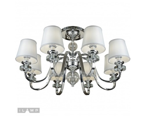 Потолочная люстра iLamp Vivia 82367/8 Хром