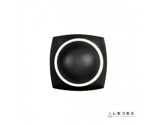 Настенный светильник iLedex Reversal ZD8172-6W 3000K matt black