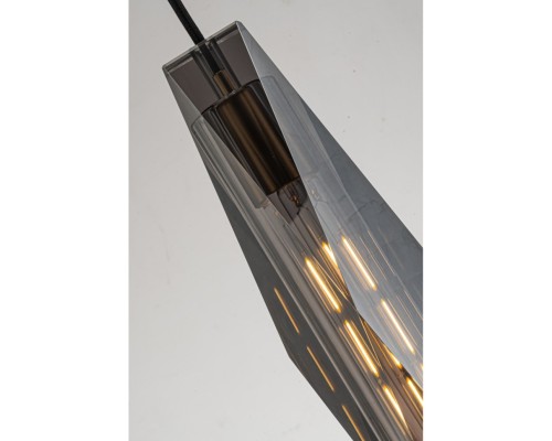 Подвесной светильник Belfast Howard D3312-1 GL GR Серый