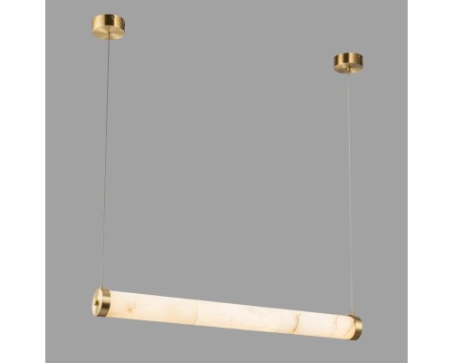 Подвесной светильник Belfast Ravenhill L-8199-L90 BR MB Латунь / Камень