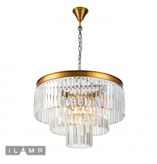 Подвесная люстра iLamp Triumph 7383/8P BRASS