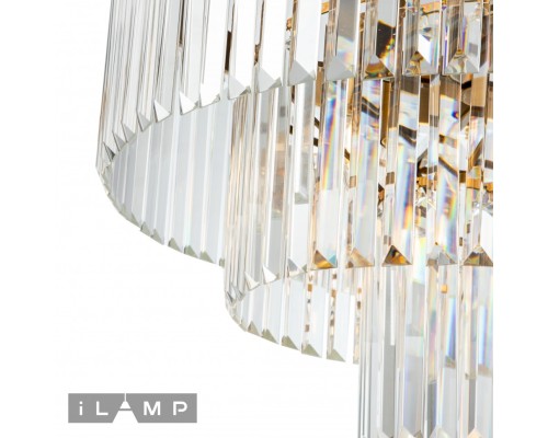Подвесная люстра iLamp Triumph 7383/8P BRASS