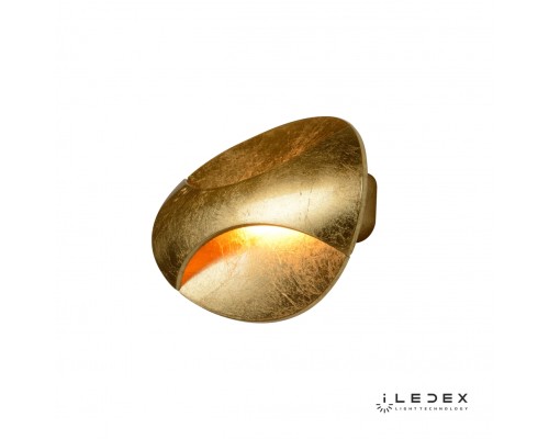 Настенный светильник iLedex Flux ZD7151-6W 3000K gold foil
