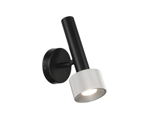 Светильник настенный iLEDEX Delta 2360-1 BK+SL