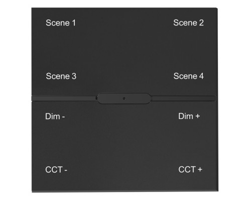 Смарт выключатель беспроводной (Zigbee) iLEDEX TECHNICAL VISION SP 48V-4-BK