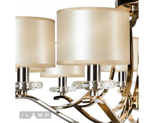 Потолочная люстра iLamp London 88389/10 Хром
